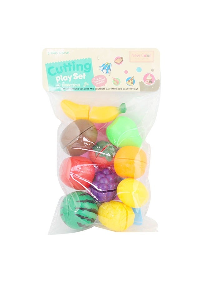14-Piece Kitchen Play Toy Fruits And Vegetables For For Kids - Image 1
