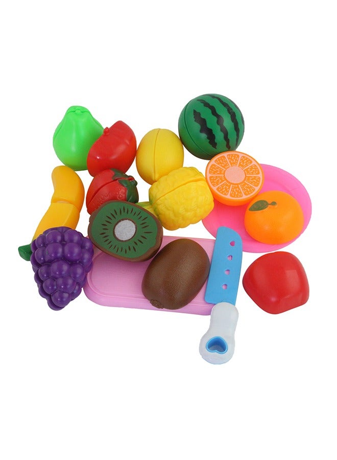 14-Piece Kitchen Play Toy Fruits And Vegetables For For Kids - Image 3