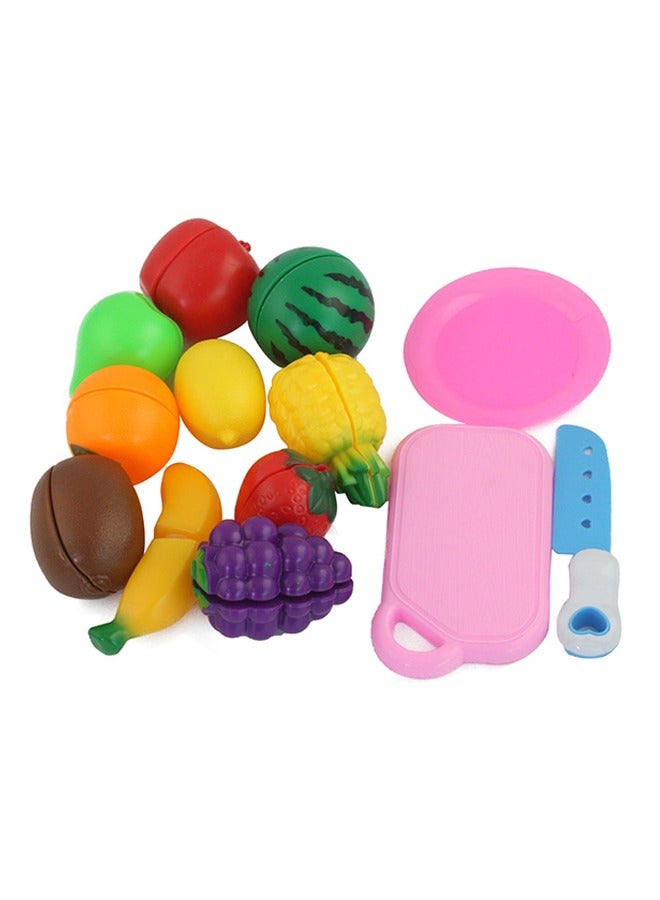 14-Piece Kitchen Play Toy Fruits And Vegetables For For Kids - Image 4