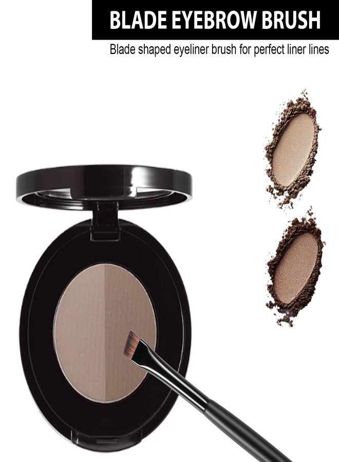 BEAUTYFACTOR Eyebrow Brush for Groomed Brows - Professional Angled Brush and Spoolie for Precise Application, Blending, and Shaping of Brow Pencils, Powders, and Gels - Ideal for Natural or Defined Brow Looks - Image 4