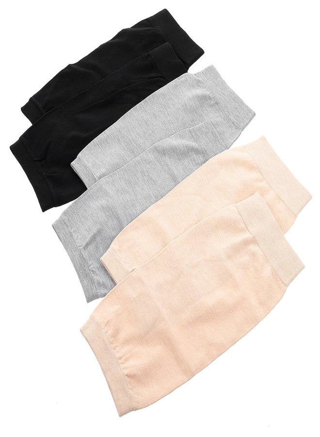 FOYTOKI 3 Pairs Scar Covering Elbow Brace Breathable Elbow Protector Covers Compression Sleeves Arm Brace Sleeve Protective Support Men and Women Elasticity - Image 1