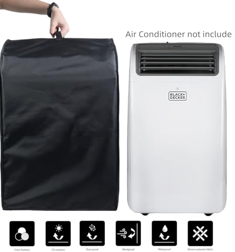 AF-WAN AFWAN HeavyDuty Portable Air Conditioner Cover Waterproof Dustproof with AntiStaticCompatible With BLACKDECKER 14000 BTU12000 BTU Portable Air Conditioner - Image 3