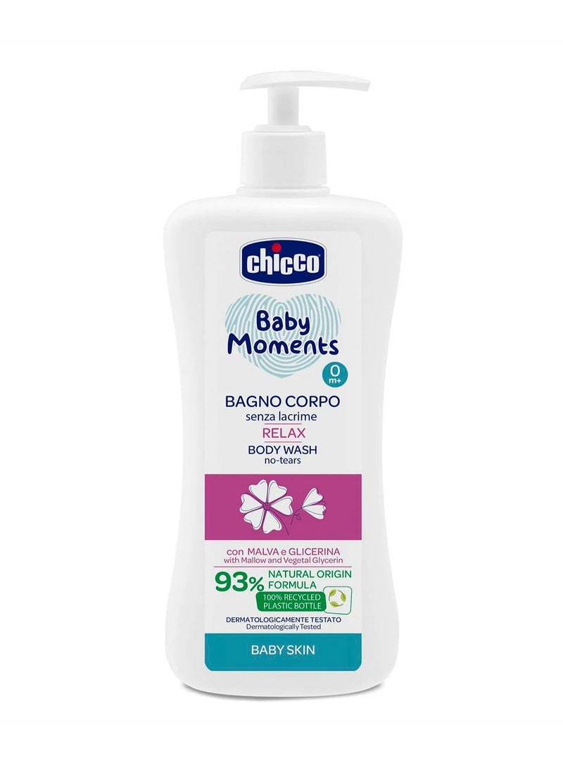 Chicco Relax Baby Moments Body Wash No Tears - 500ml