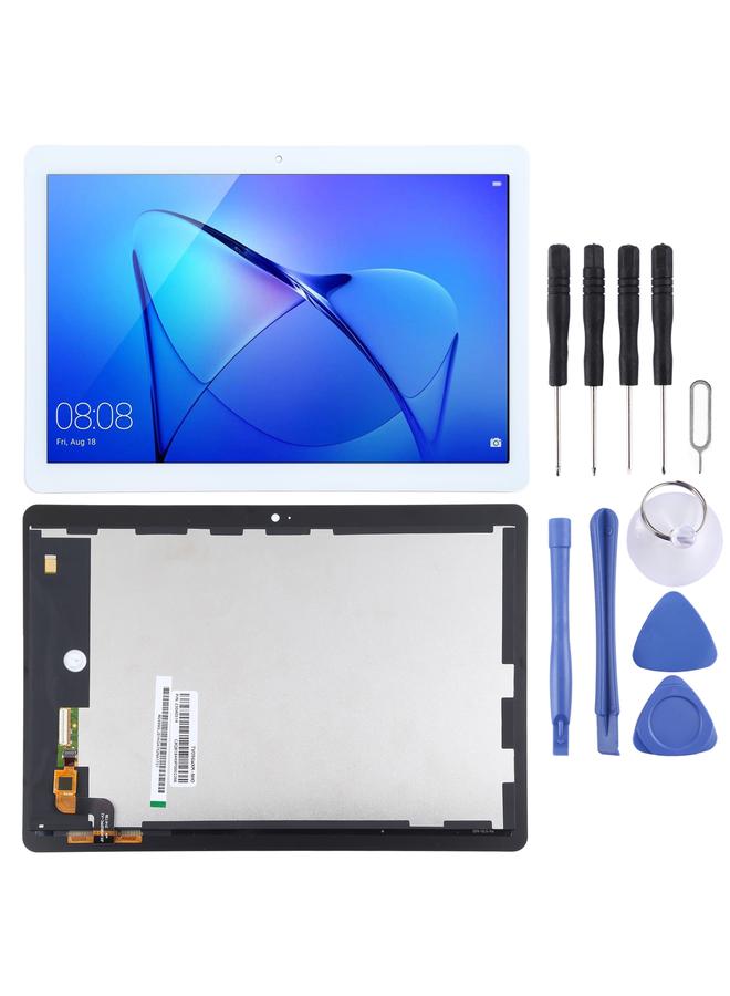 Replacement OEM LCD Screen for Huawei MediaPad T3 10 / AGS-L03 / AGS-L09 / AGS-W09 with Digitizer Full Assembly White  - Image 1