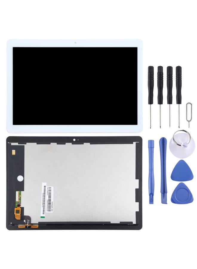 Replacement OEM LCD Screen for Huawei MediaPad T3 10 / AGS-L03 / AGS-L09 / AGS-W09 with Digitizer Full Assembly White  - Image 2