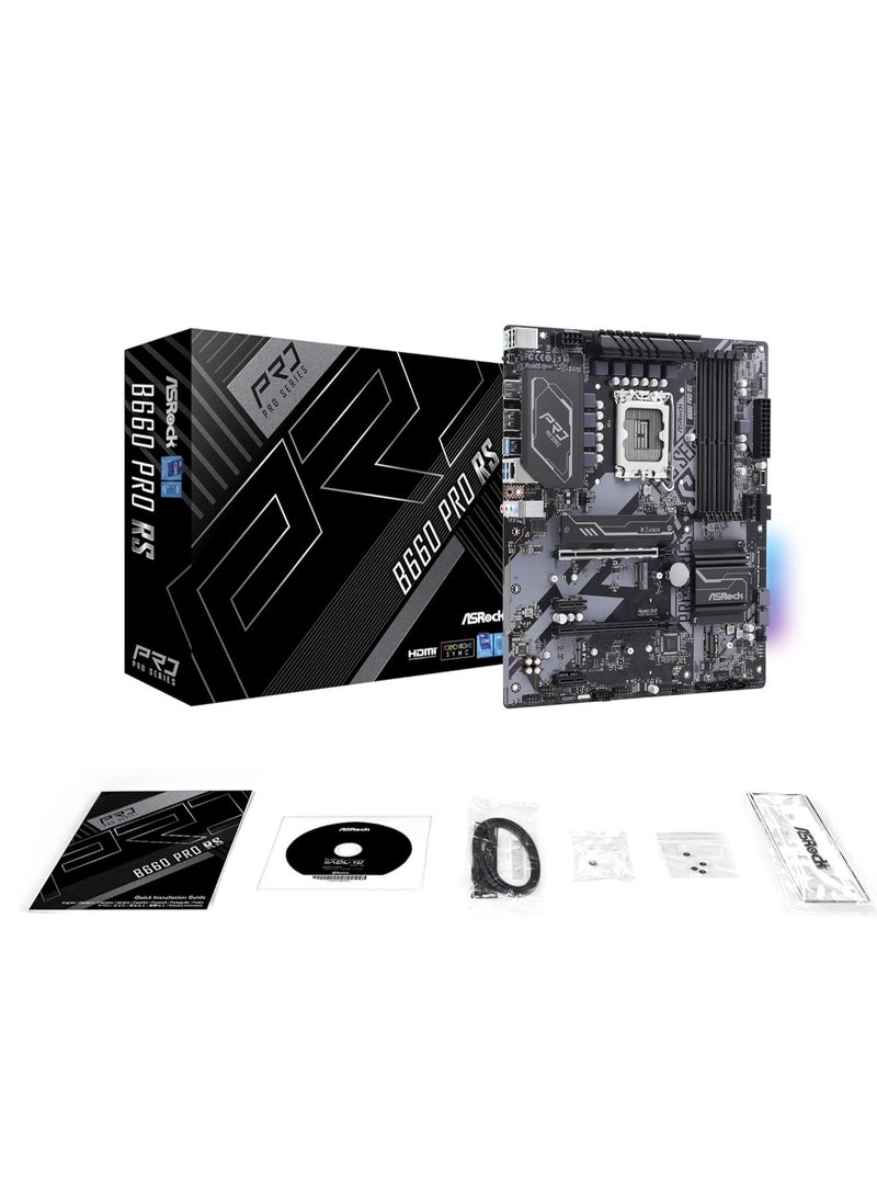 أسروك - اسروك مقبس B660 برو RS 1700 4 DDR4، LGA 1700 - Image 1