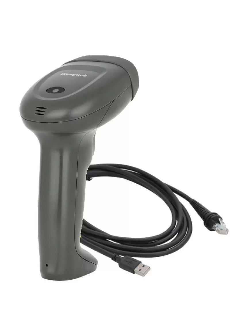 Honeywell HH490 Scanner USB Kit with Stand&65306;Omni-directional, 1D, PDF, 2D, black scanner