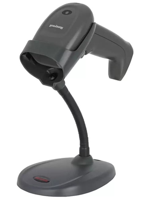 Honeywell HH490 Scanner USB Kit with Stand&65306;Omni-directional, 1D, PDF, 2D, black scanner