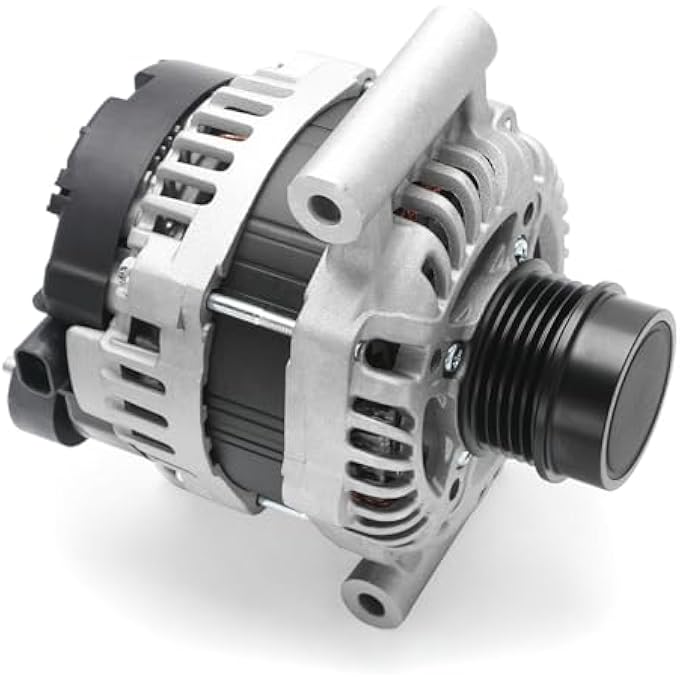 HXYBBGS 13534118 13506528 Alternator Compatible With Chevy Cruze 1.4L 2016-2019 Malibu 1.5L 2016-2020 12V 130A CW 5-Groove Decoupler Pulley Replace 13515942 13513504 44002 A5TV0181 A5TV0182 AL8896X - Image 1