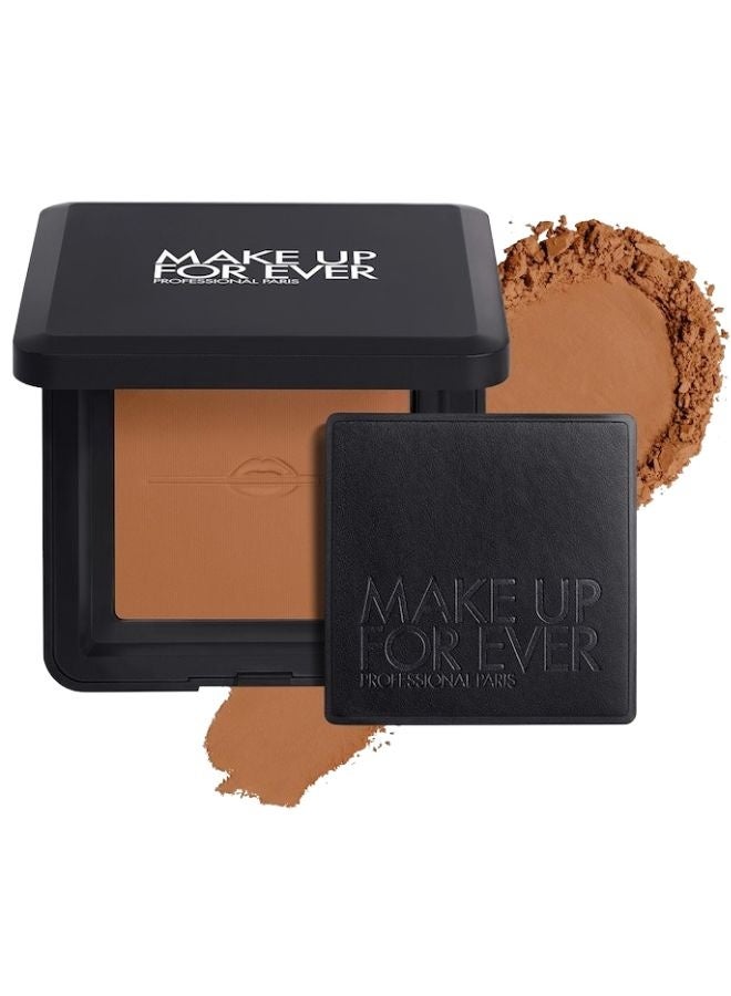 MAKE UP FOR EVER HD Skin Blurring & Perfecting Pressed Powder 10g – Shade 3.1 Tan – For Medium to Tan Skin Tones – Shine-Control, Smoothing & Longwear Finish - Image 1