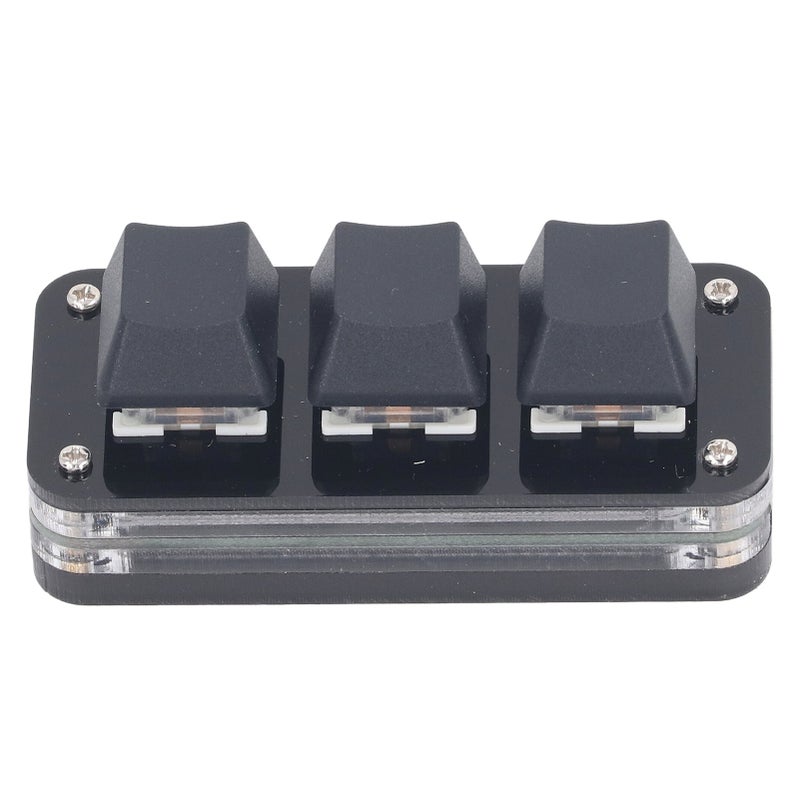 Customizable Gaming Keypad: RGB Lighting Blue Switches, Plug-and-Play USB Interface, Fully Settable Buttons - Onboard Storage Retains Settings, Office Keypad for Gaming, Office, Media Control Tasks - Image 4