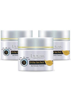 LILIUM Doxy Tan Face Pack For Glowing Skin 40G Pack Of 3  - Image 2