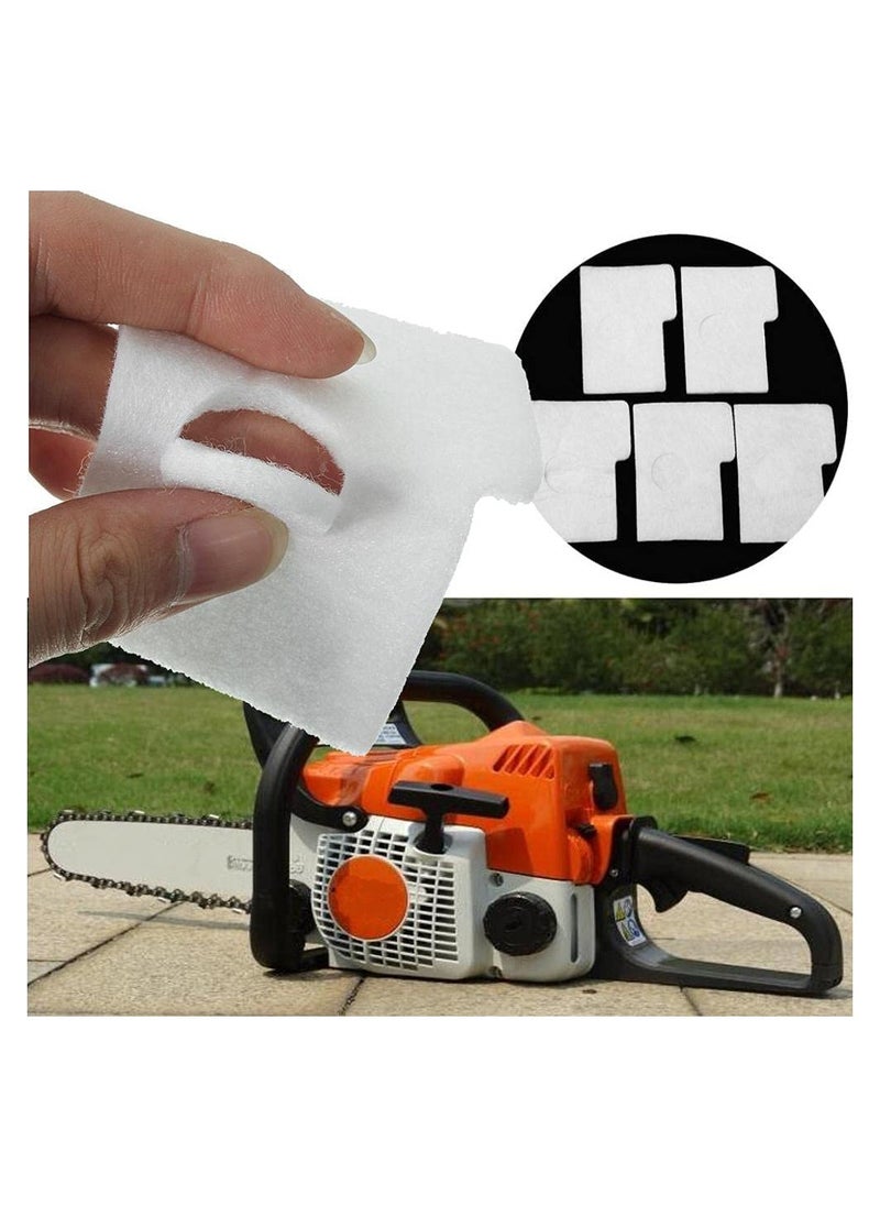 SYOSI - MS170 Air Filter, 10 Pieces Chainsaw Replacement Parts Compatible with Stihl MS170 MS180 017 018, Durable Use Air Filter Cleaner Foam Element MS180 Chainsaw Replacement Spare Parts - Image 1