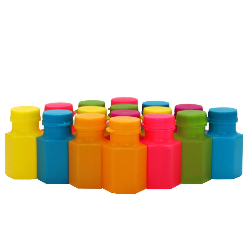 JOYIN 24 pcs Mini Bubble Bottles with Wand Assortment for Kids, Bubble Blower for Party Favors, Summer Toy, Birthday, Outdoor & Indoor Activity, Bath Time - Image 2
