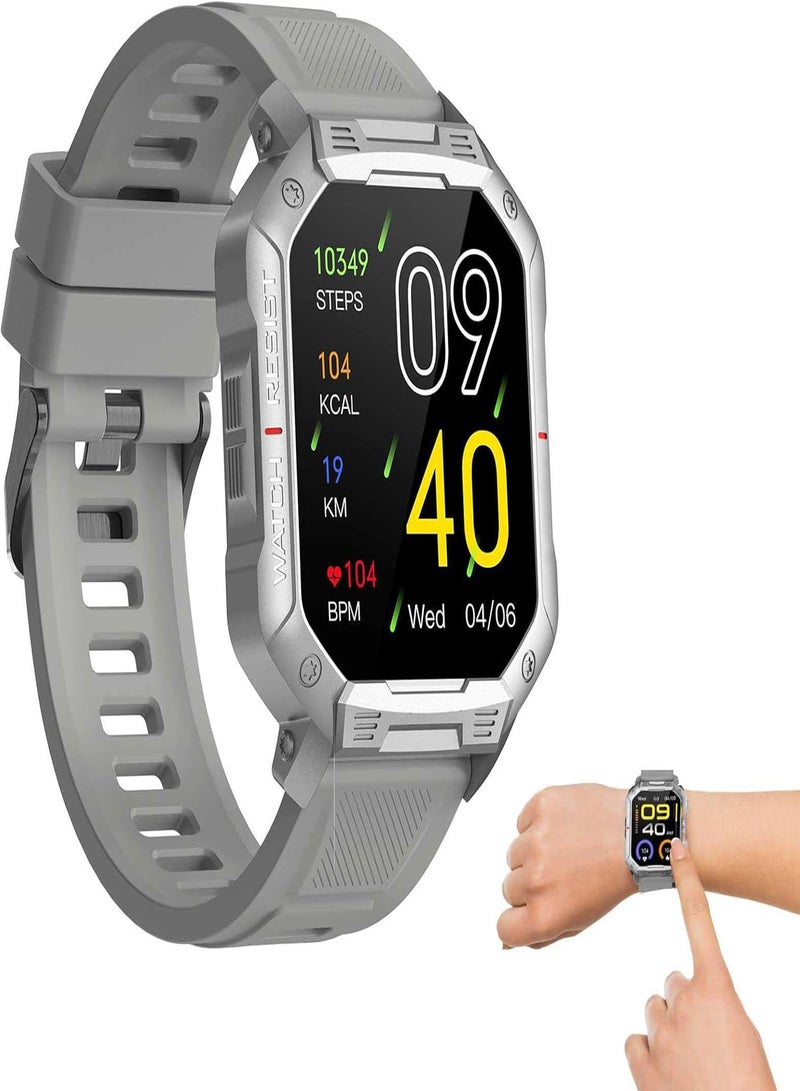 Pedometer Watch,Smartwatch GPS Activity Tracker Step Counter with Sleep Heart Rate Monitor - IP67 Waterproof Activity Tracker for Android iOS