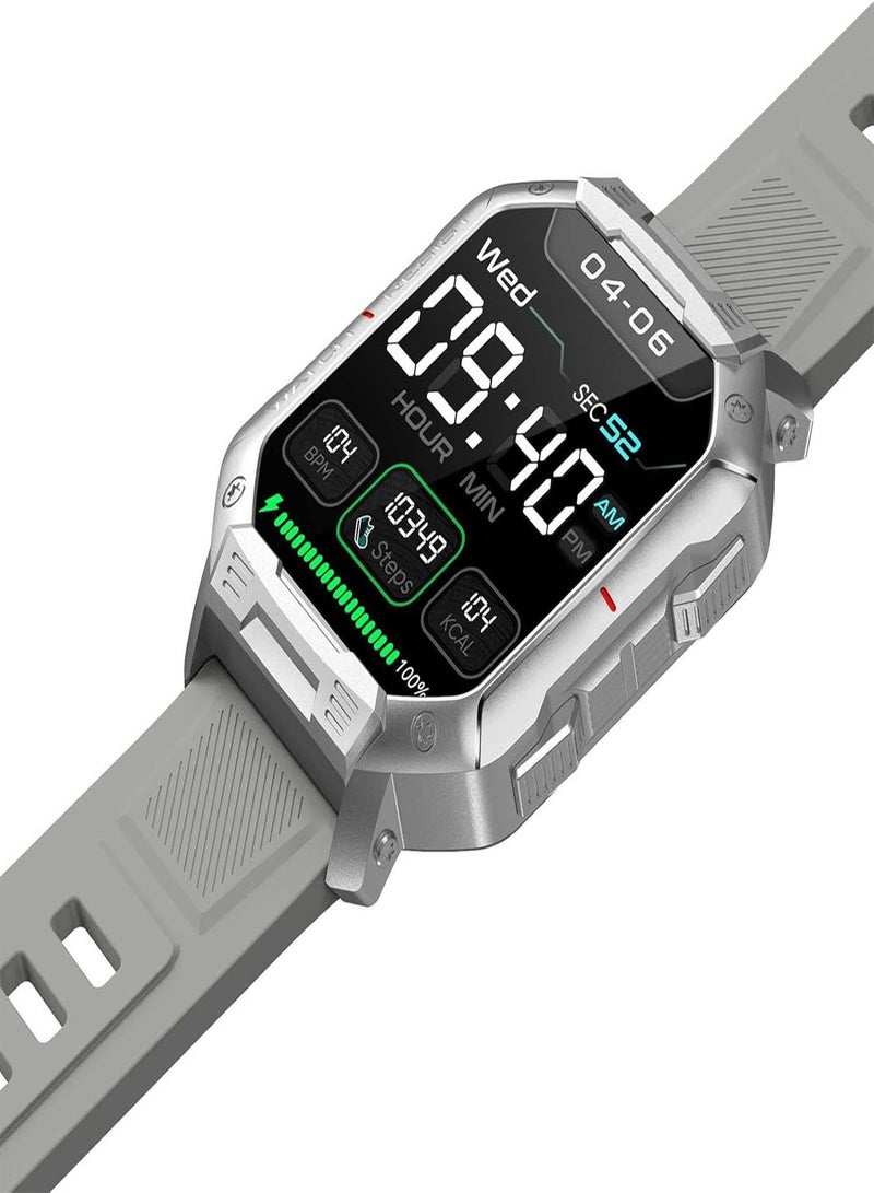 Pedometer Watch,Smartwatch GPS Activity Tracker Step Counter with Sleep Heart Rate Monitor - IP67 Waterproof Activity Tracker for Android iOS