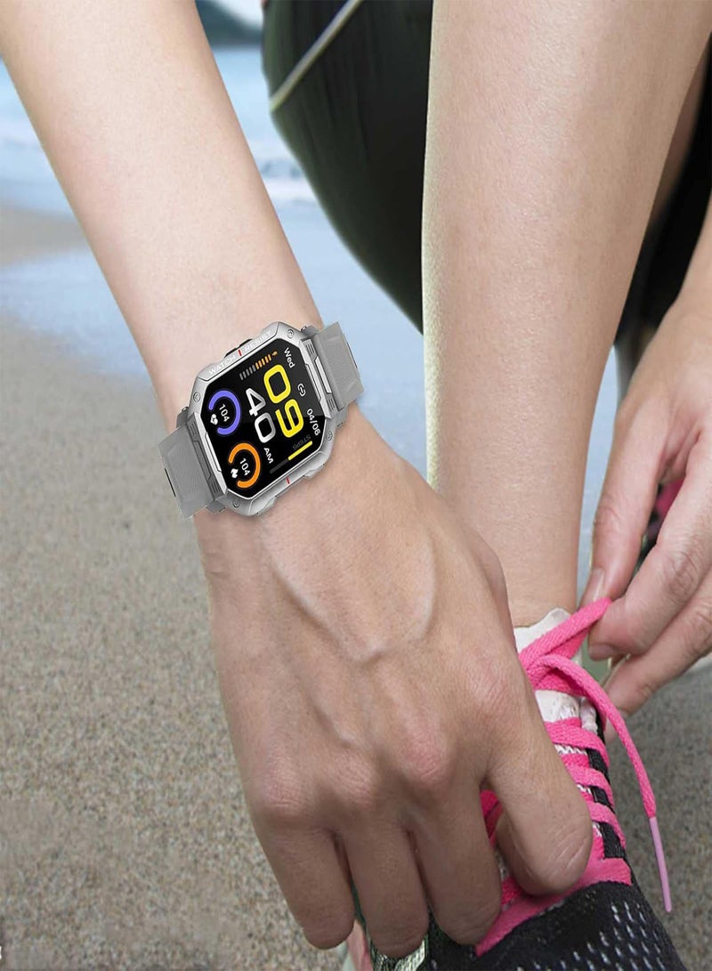 Pedometer Watch,Smartwatch GPS Activity Tracker Step Counter with Sleep Heart Rate Monitor - IP67 Waterproof Activity Tracker for Android iOS