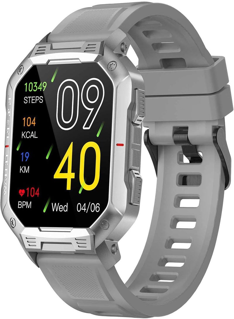 Pedometer Watch,Smartwatch GPS Activity Tracker Step Counter with Sleep Heart Rate Monitor - IP67 Waterproof Activity Tracker for Android iOS