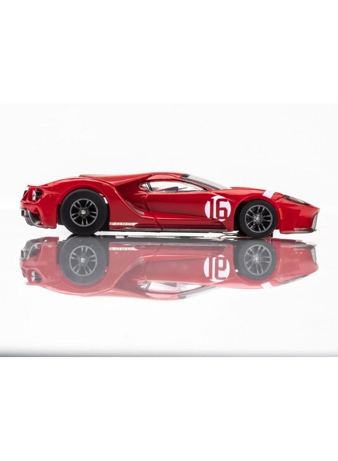 Afx/Racemasters Ford Gt Heritage 16 Red Afx22067 Ho Slot Racing Cars - Image 4