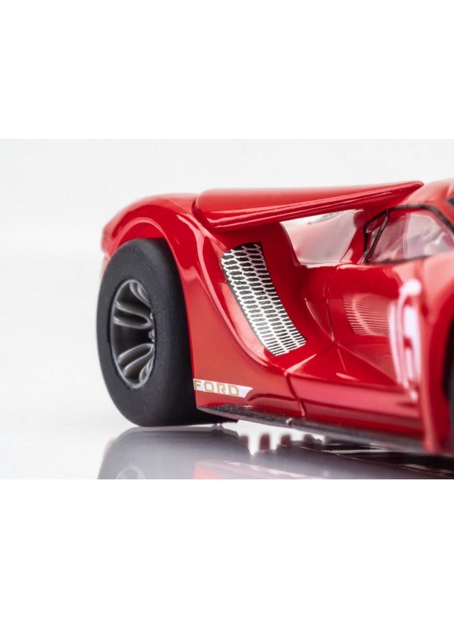 Afx/Racemasters Ford Gt Heritage 16 Red Afx22067 Ho Slot Racing Cars - Image 5