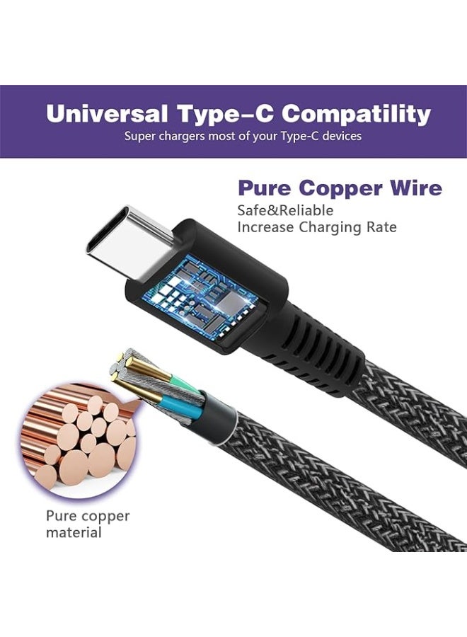 Terabyte New Slim 65W USB C Laptop Charger - for HP/Dell/Lenovo Laptop Charger USB C Type C Chromebook,Universal Computer AC Power Adapter Cord Replacement 45W Acer Asus Samsung or MacBook/Smart Phone/Tablet - Image 3