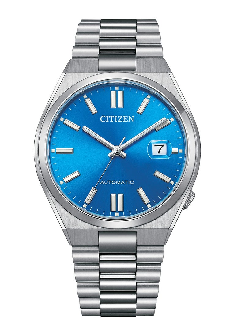 Citizen Boutique Citizen Tsuyosa Collection Men's Blue Automatic Stainless Steel Watch NJ0158-89L - Image 1