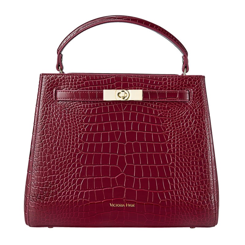 VICTORIA HYDE Handbags for Women, Women's Satchel Handbags (Red) - Image 1