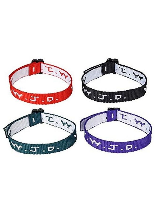 Rhode Island Novelty Wwjd Adjustable Bracelets Pack Of 24  - Image 3