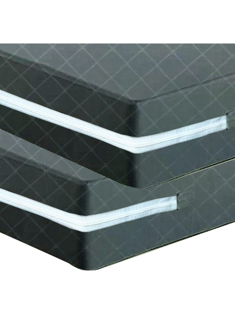 BSB HOME BSB HOME Premium Cotton Mattress CoverProtector with Zipper Chain Available in Provides All Around Protection with 360 Encasing 72x48 6x4 ft Pack of 1 Grey  - Image 5