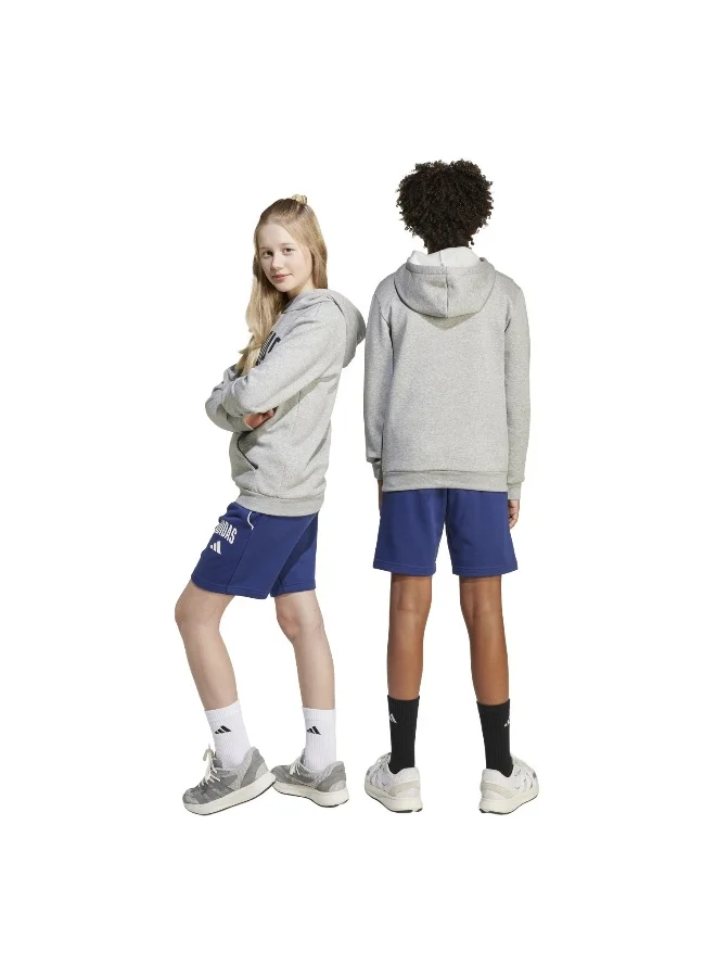 Adidas J Clgt Ft Sho Blue Training Shorts For Junior 11-12Y