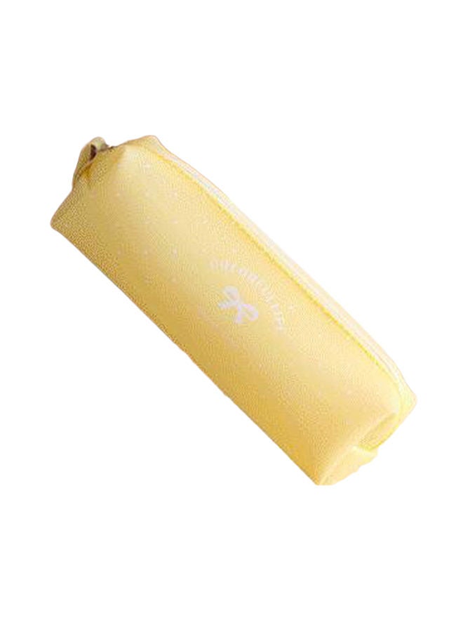 NIBEMINENT Stationery Storage Pencil Case Yellow