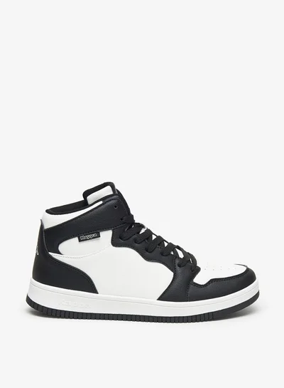 Kappa Women's Panelled High Top Lace-Up Low Top Sneakers