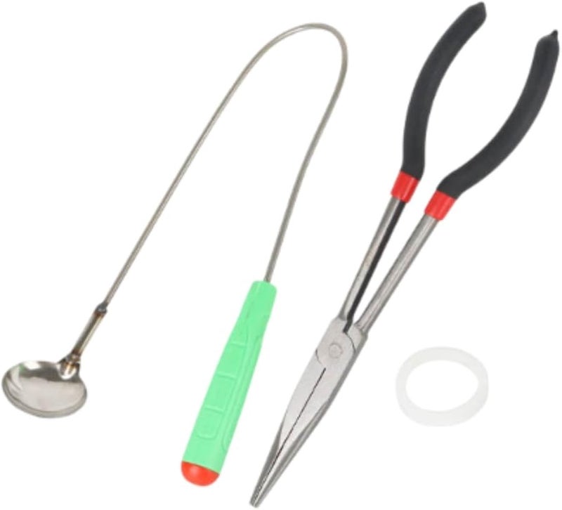 Solar Heater Cleaning Tool Kit with 10 Sealing Rings and Descaling Spoon - Image 1