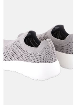 RBX Women Slip On Training Shoes, Grey  - Image 2