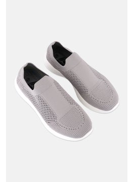 RBX Women Slip On Training Shoes, Grey  - Image 4