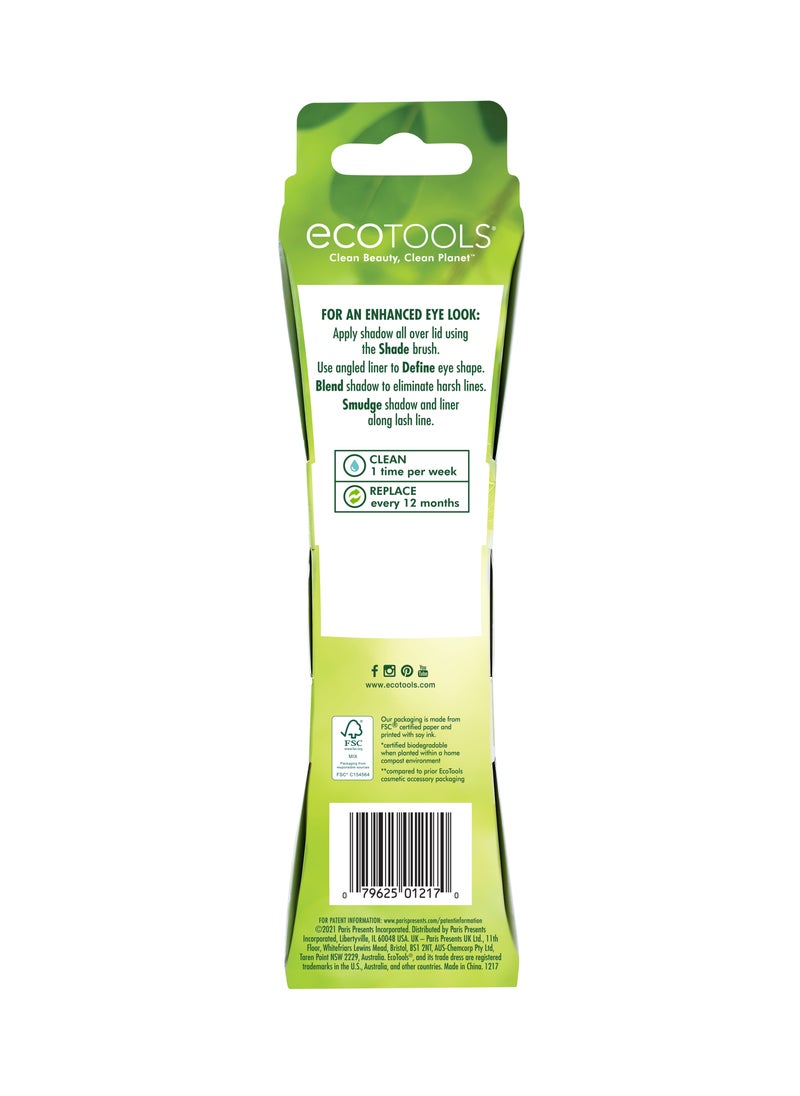 Eco Tools - Eye Enhancing DuoMakeup Brush Set - Image 1