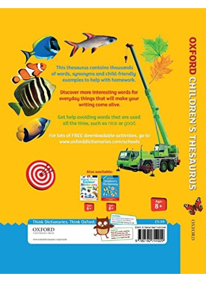 null - Oxford Children's Thesaurus - Hardcover - Image 1
