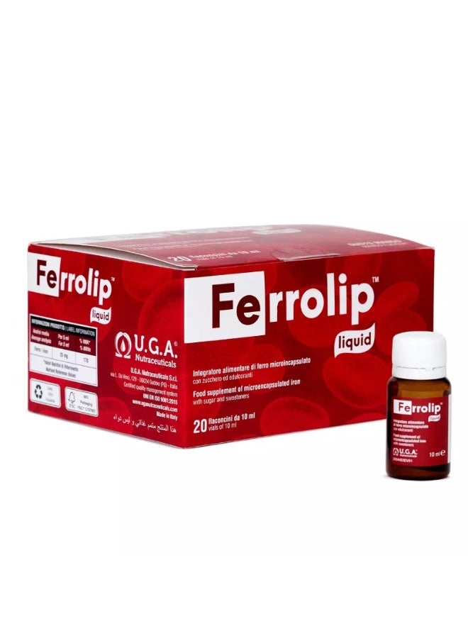 Ferrolip Liquid Drinkable Vial 20S