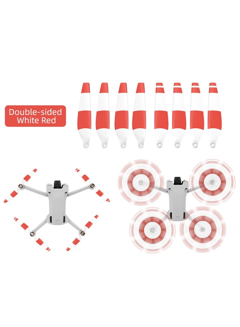 8 قطع ميني 3 المروحة استبدال قطع غيار الطائرات بدون طيار ميني 3 المروحة أجزاء ، وانخفاض الضوضاء المروحة - Image 2
