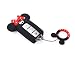 TopGrit Cute Cartoon car Key Protection Cover Compatible with Nissan Altima Maxima Sentra Armada Pathfinder Rogue Smart Remote Key and Key 2345 Button Black - Image 2
