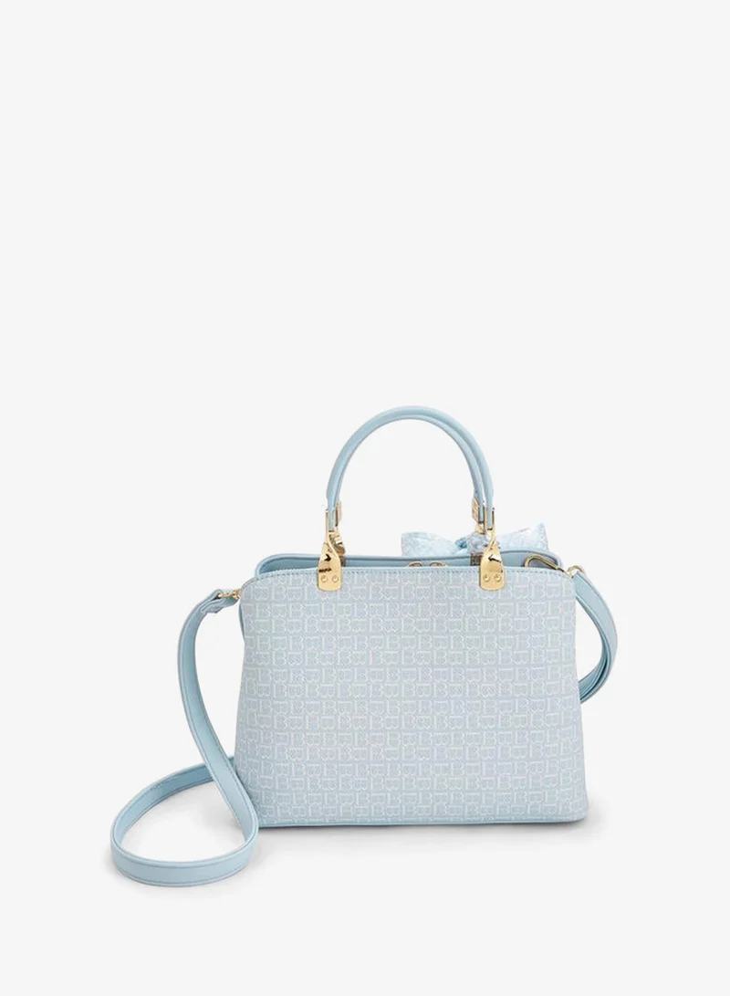 Flora Bella By Shoexpress blue Women Zipper Tote Bags for Women | Best Price UAE