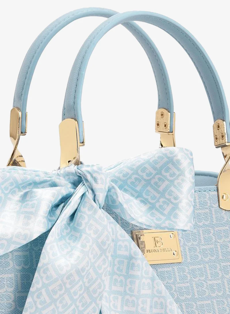 Flora Bella By Shoexpress blue Women Zipper Tote Bags for Women | Best Price UAE