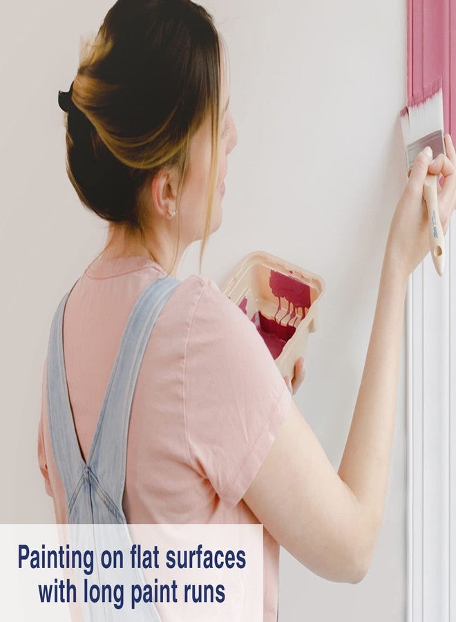 Zibra PB250PT Contractor-Grade Angled Paint Brush for Walls, Trim, and Doors, 2.5 in, White, 2 in - Image 3