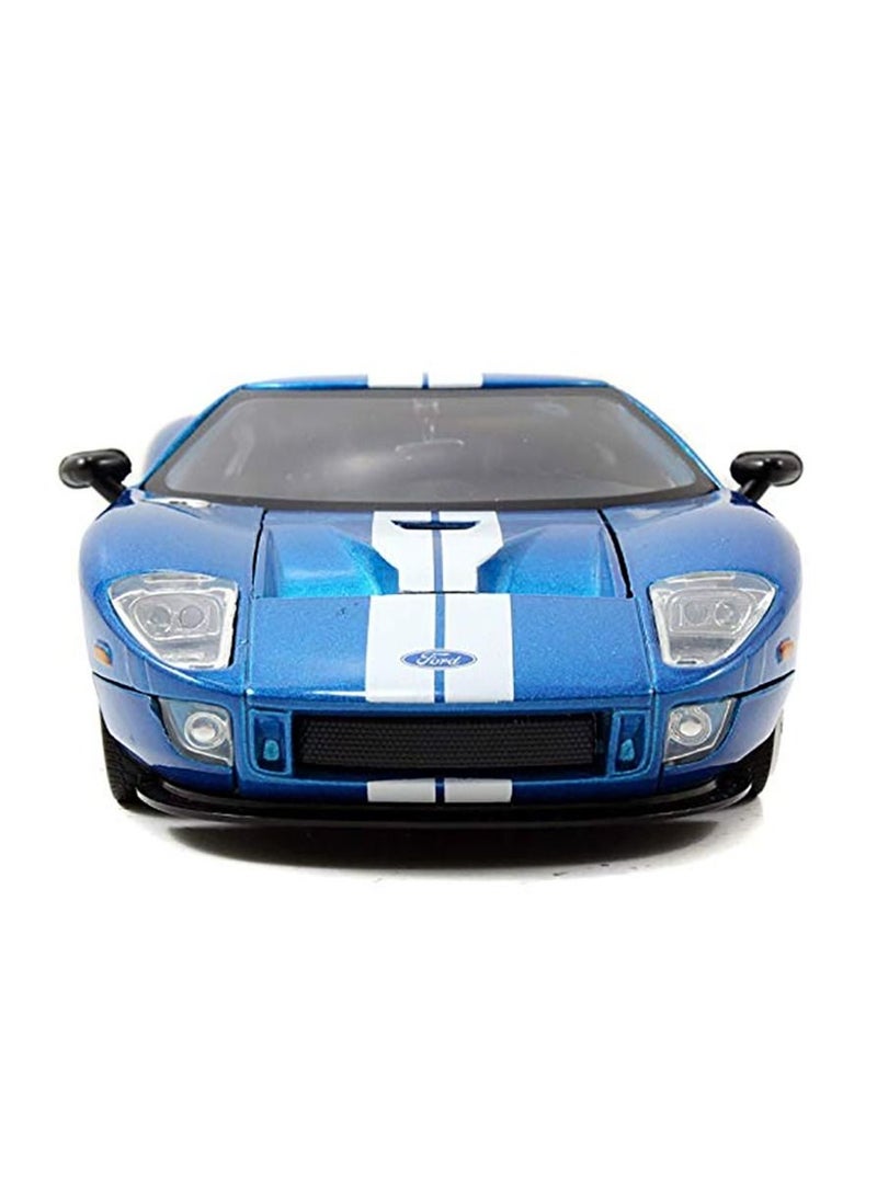 JADA Fast & Furious 2005 Ford GT Blue Metallic 1:24 - Image 2