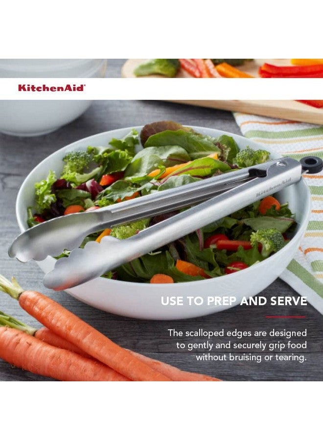 KitchenAid Stainless Steel Utility Tongs, 12 Inch - Image 5