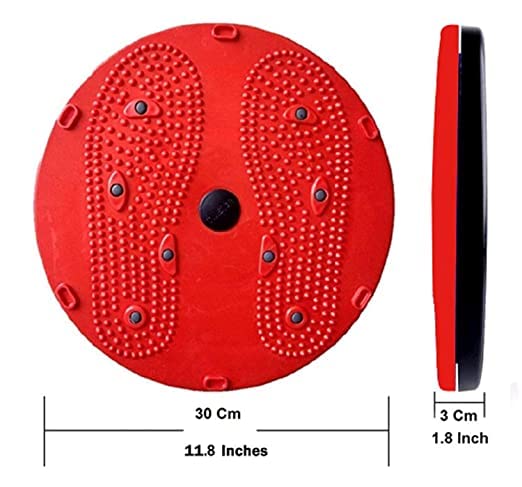 PRO365 Waist Disc Acupressure With Magnets Reflexology Slimming Abdominal 2 in 1 tummy twister Ab Exerciser (Random Color) - Image 3