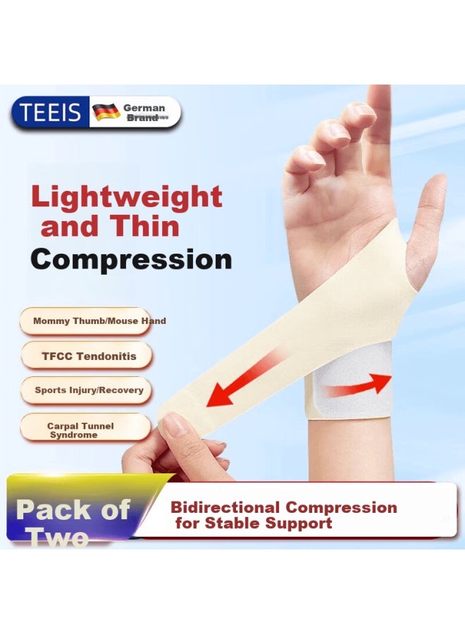 Teeis Wrist Brace For Tendonitis Tfcc Injury Sprain Wrist Support Splint Carpal Tunnel Syndrome Postpartum Recovery - Image 1