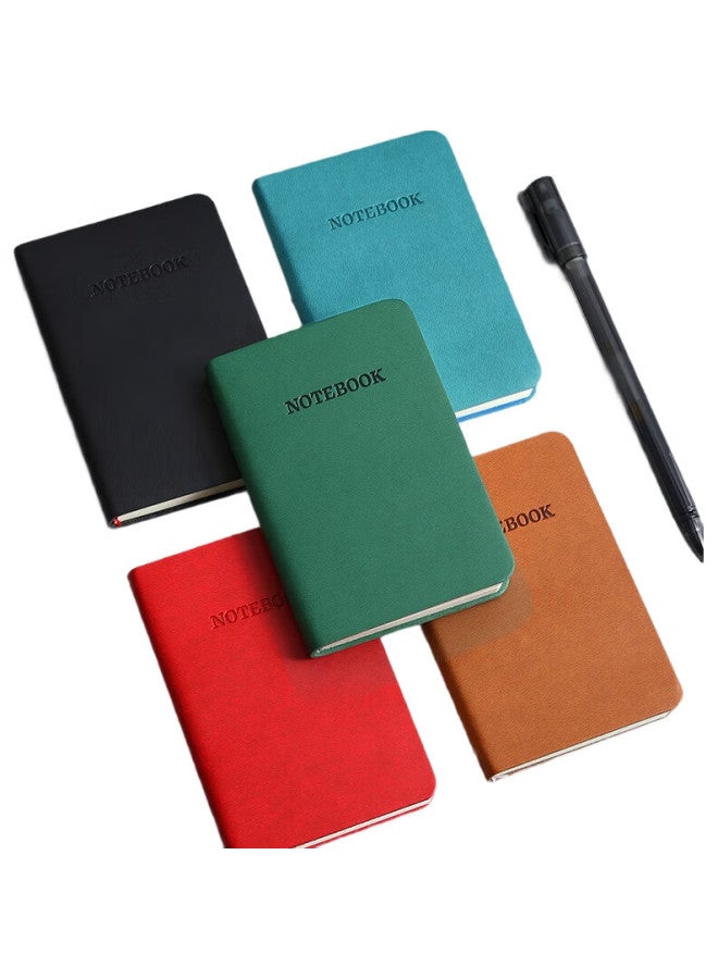 Jiaranheng [أقل سعر على الإنترنت] دفاتر جياران هينغ 5-pack A7، محمولة، سهلة الحمل، دفتر ملاحظات صغير، مخطط، دفتر، حجم صغير، مذكرة، يوميات، قرطاسية - Image 1