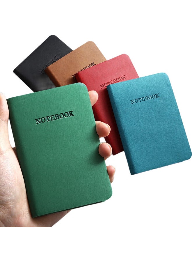 Jiaranheng [أقل سعر على الإنترنت] دفاتر جياران هينغ 5-pack A7، محمولة، سهلة الحمل، دفتر ملاحظات صغير، مخطط، دفتر، حجم صغير، مذكرة، يوميات، قرطاسية - Image 2