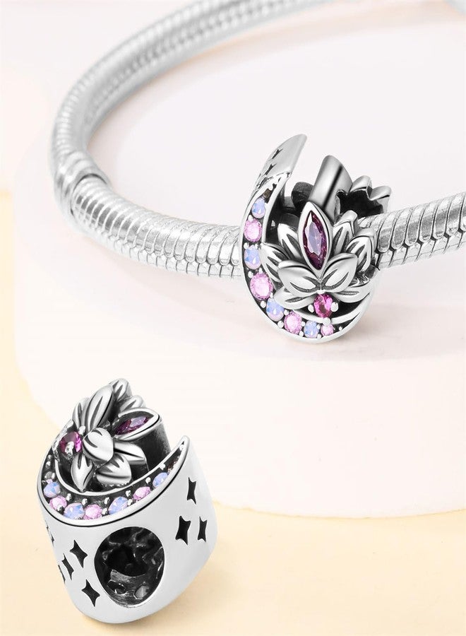 HappyStar 925 Sterling Silver Charms for Bracelets and Necklaces,Combination Dangle Pendants Beads Charms Jewelry Gift for Couples Sisters.（With Spacer Beads） - Image 3